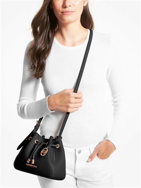 michael michael kors phoebe small faux leather bucket bag|Phoebe Small Bucket Bag .